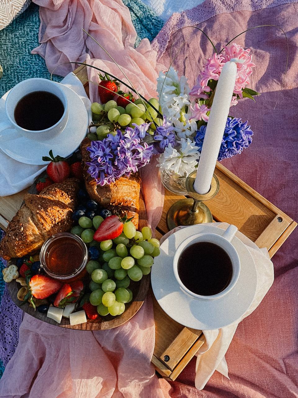 Romantic picnic